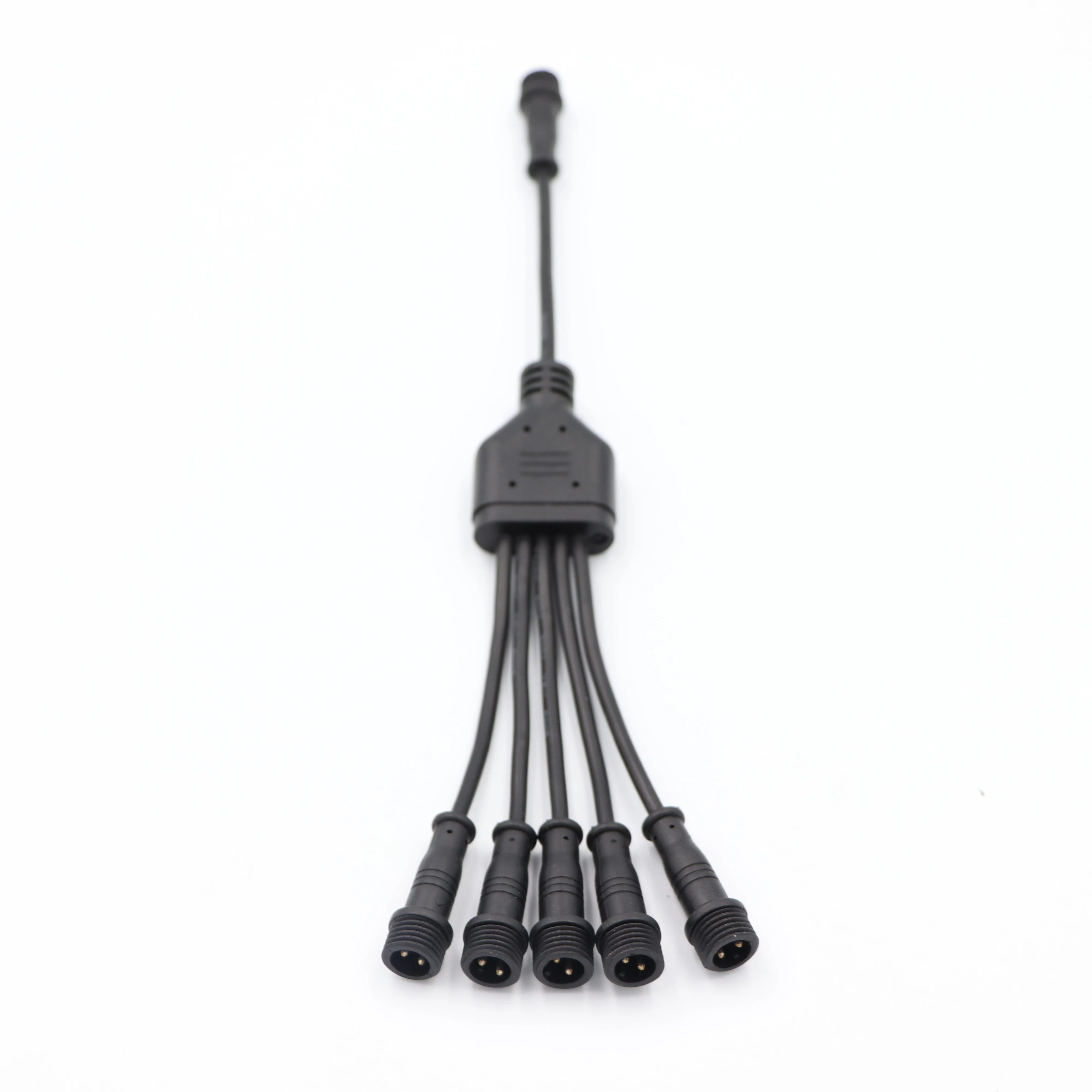 Водонепроницаемые кабельные разъемы IP68 Y-типа FS001 2Pin 1in5