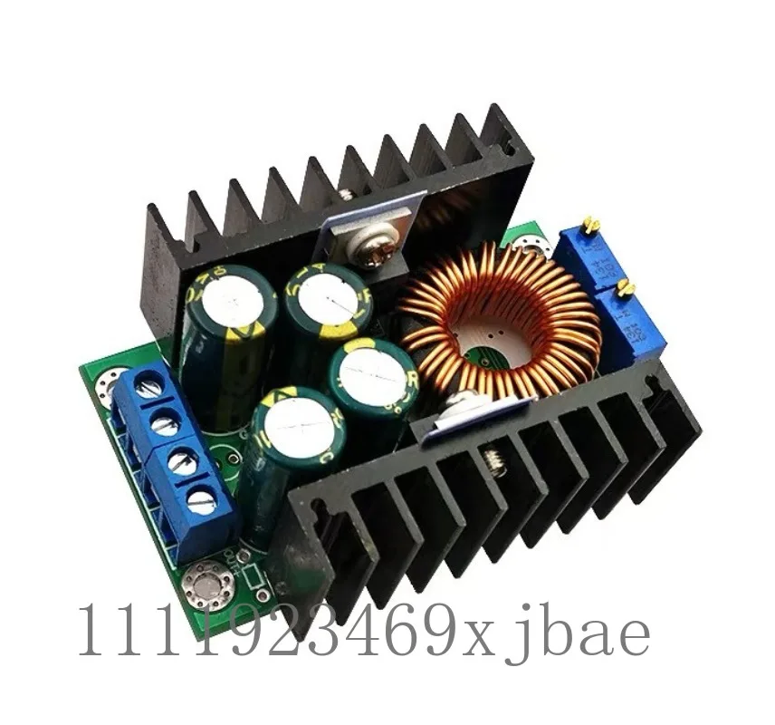 Фото Модуль понижающего преобразователя XINC 300W12A, высокомощный регулируемый импульсный источник питания, плата без корпуса, 7-32В в 0.8-28В №2