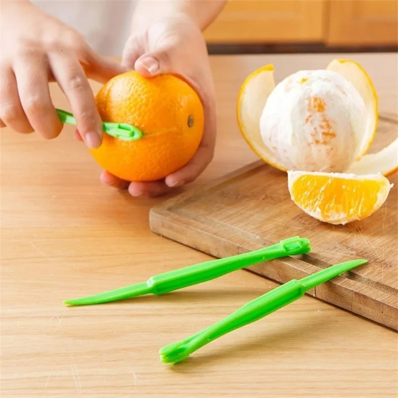 4pcs Kitchen Tool Easy Open Citrus Orange Peeler Orange Skin Remover Fruit Tools Citrus Opener Useful Gadgets