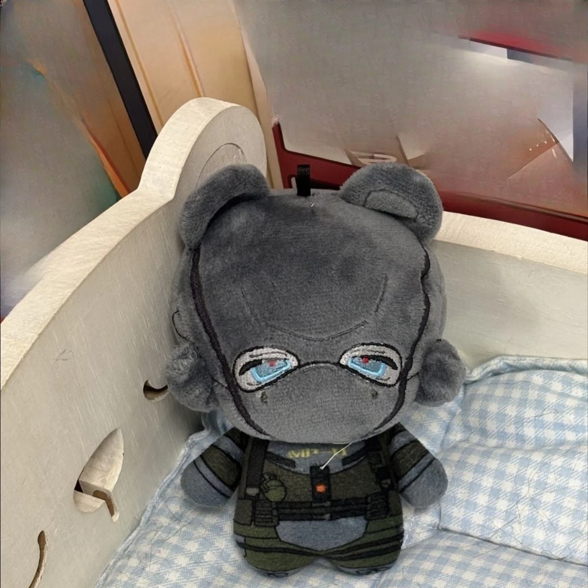 Фото Кукла-подвеска Nikto Attribute Little Bear Ni 10 см Nunu Body для косплея, хлопковая, аниме, периферийный аксессуар, подарок №1