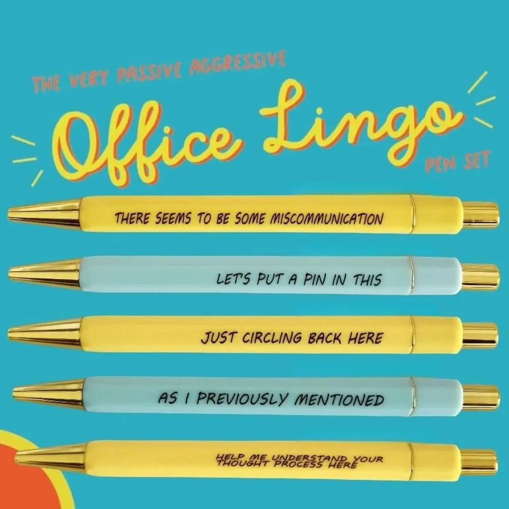 5 шт. ручки MAMA шариковая ручка обслуживание клиентов дерьмо-шоу работа отстой