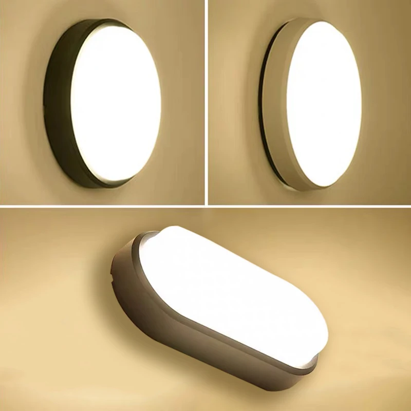 

Modern Minimalist Led Wall Light Outdoor Waterproof Aisle Porch Courtyard Sconce Indoor Bathroom Balcony Kitchen Ceiling Light