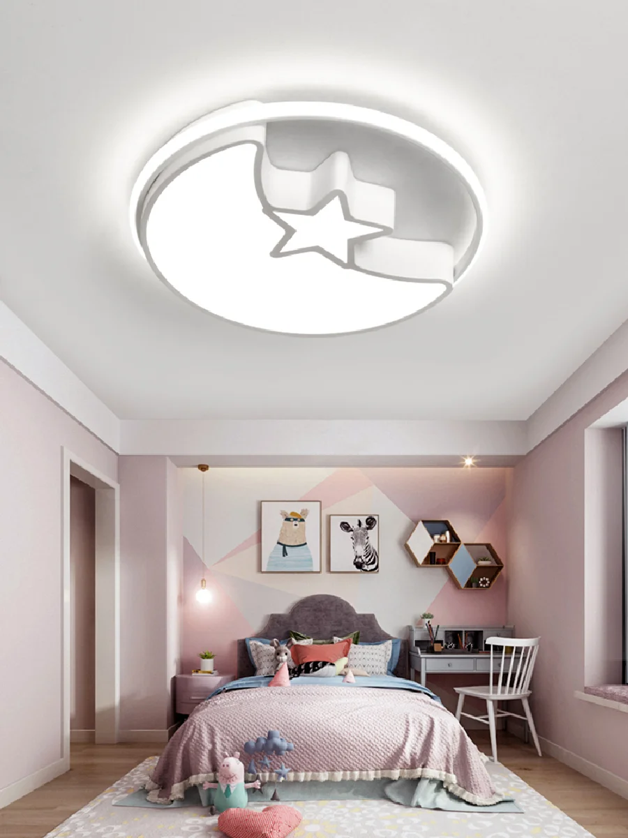 

Round bedroom light creative led ceiling lamp master bedroom simple modern room lighting