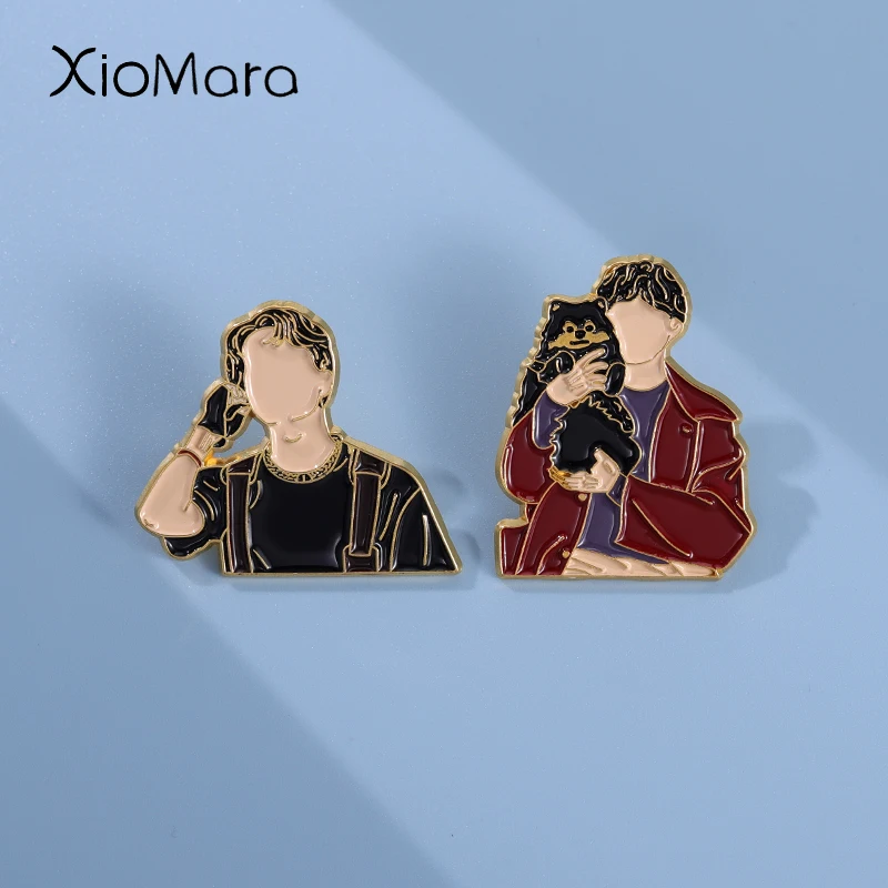 Эмалированные значки на лацкан в ассортименте