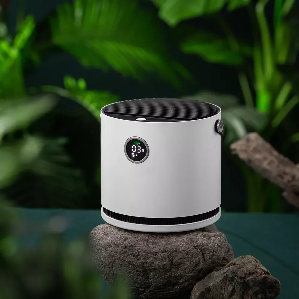 

Air Purifier for Home Smart Display Remove Formaldehyde PM2.5 Smoke Dust Odors Purifier Negative Ion Air Cleaner