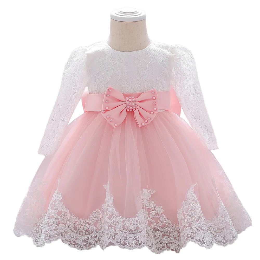 

NewBorn baby girls clothes dresses cotton princess baby baptism dress infant wedding christening dress vestidos 0 3 6 months