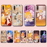 anime the helpful fox senko san phone case for xiaomi mi 5 6 8 9 10 lite pro se mix 2s 3 f1 max2 3