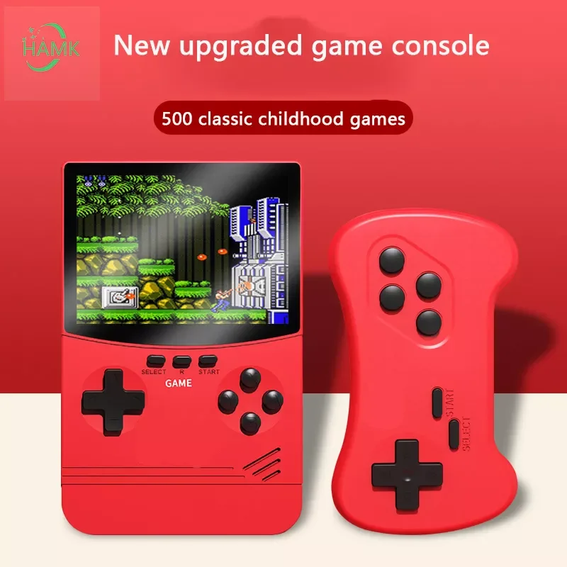 

Portable Retro Game Console 3 Inch, 500 In 1, Mini Player, Gift For Kids,Portable Retro Game Stick