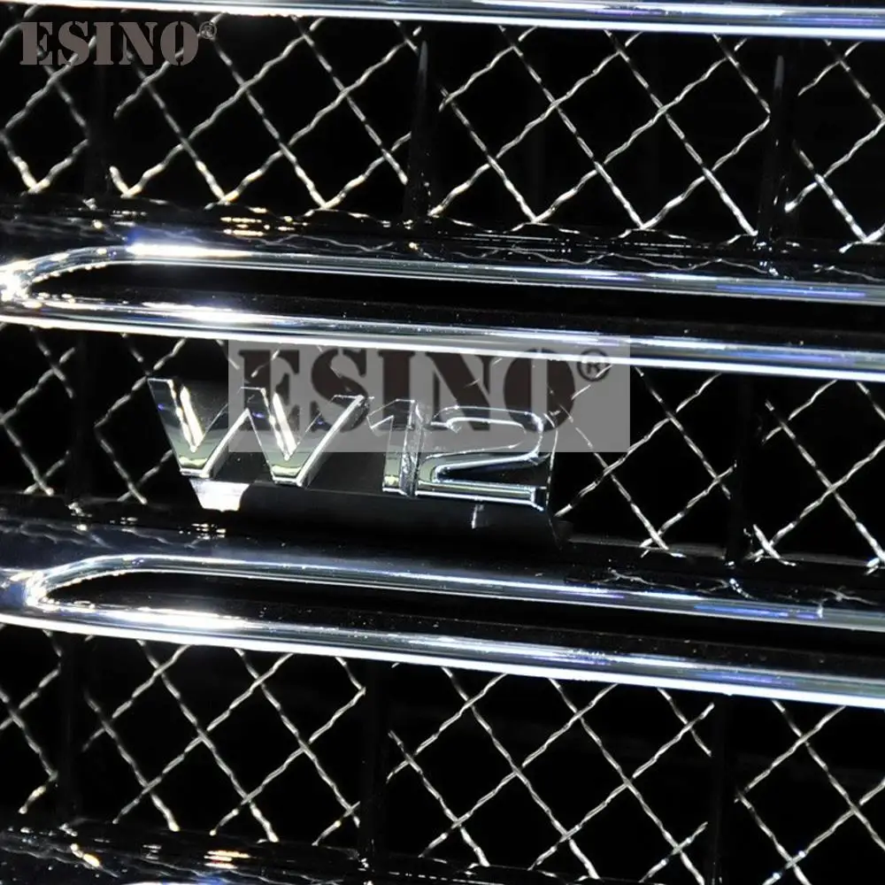 Автомобильный Стайлинг универсальная 3D эмблема из металлического сплава W12