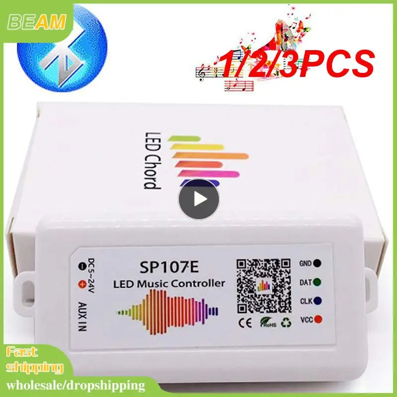 

1/2/3PCS SP107E SP110E Led Controller Music WS2811 WS2812B SK6812 RGB/RGBW APA102 WS2801 Pixels Led Strip Leds