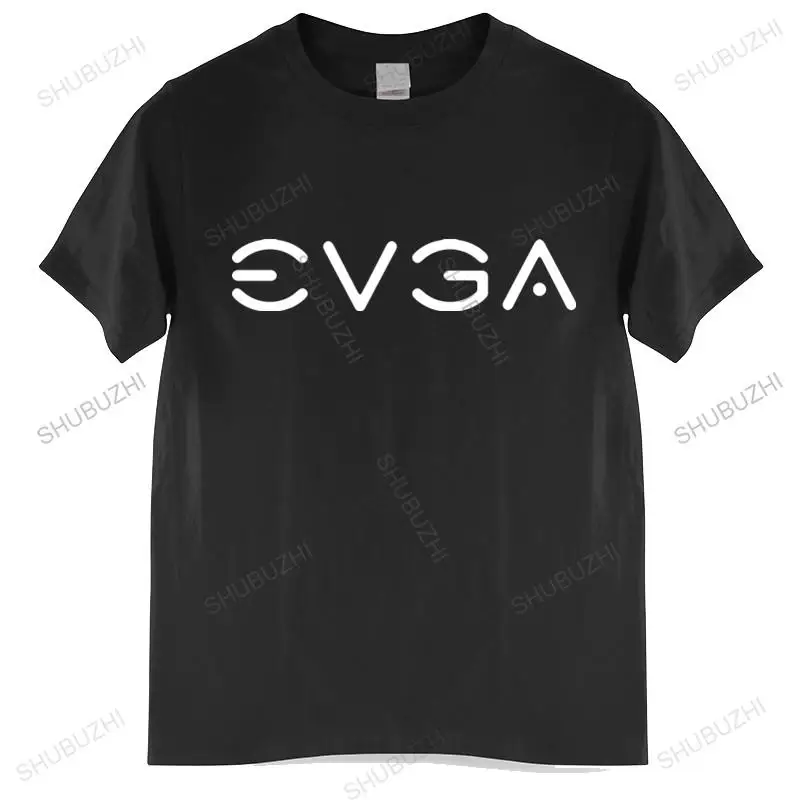 Женская летняя футболка новая мужская с логотипом EVGA CORPORATION забавная Мужская