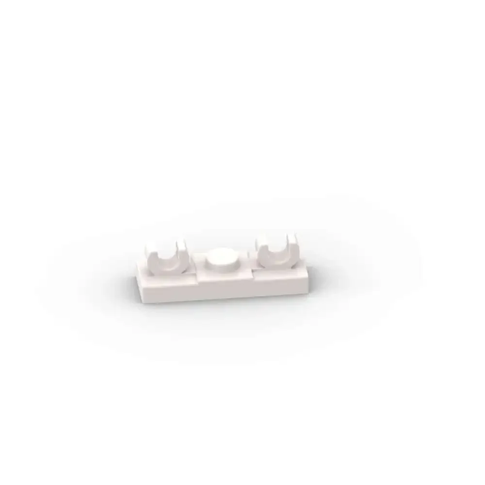 Фото MOC 10 шт. модифицированные строительные блоки 79987 1x3 с 2 открытыми O-зажимами, головоломка с частицами кирпича, развивающие игрушки, подарки на день рождения для детей №5