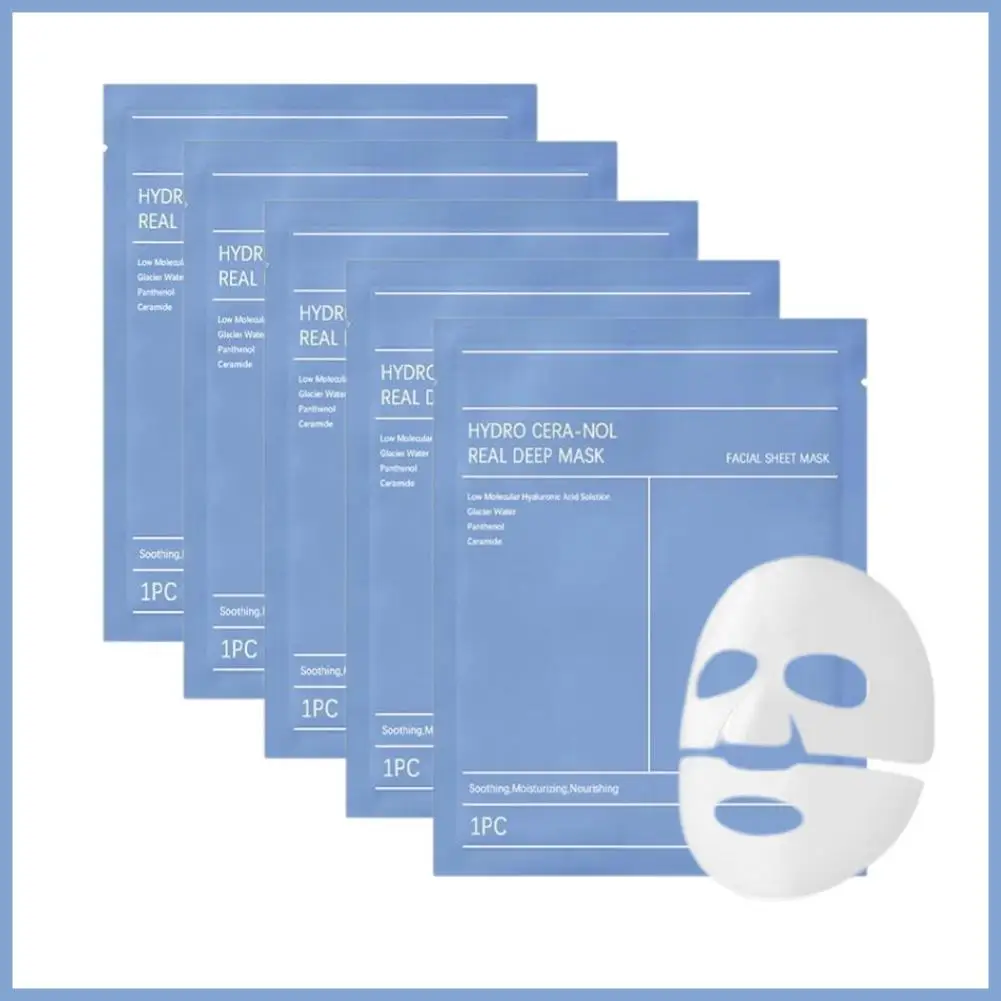 Био-коллагеновая маска для лица коллагеновый протеин гидрогель мягкая гелевая