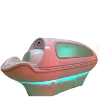 2022 new hot seller best multifunction 3 in 1 led light spa capsule hydrotherapy water massage wet steam sauna chamber spa