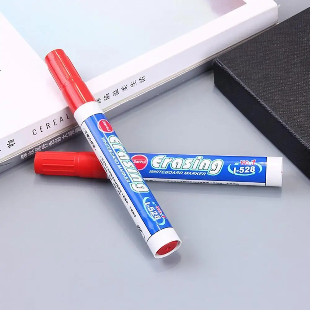 

Magical Water Painting Whiteboard Pen 4 Colors Pvc Color Dry Erasable Water-based Pen Erase Marker Pen Blackboard Non-toxic K3t7