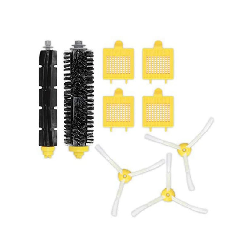 

Replacement Parts Compatible With Roomba - 700 Series Spare Part Accessories Kit With 4 Filters, 3 Side Brushes
