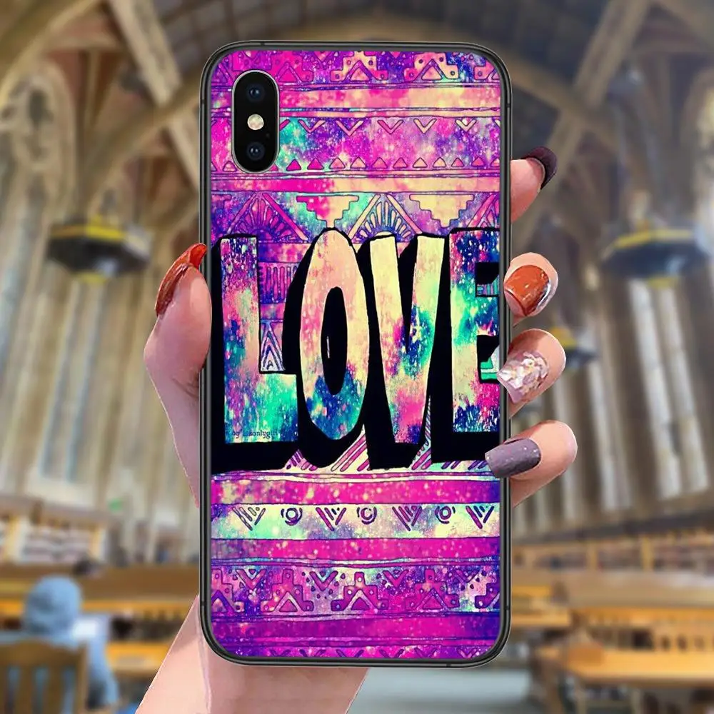 Черный чехол с надписью Love Dreamcatcher Dreams по низкой цене для Xioami Redmi Note 10 Pro 5G 9 9S 9T Max 8 7 6