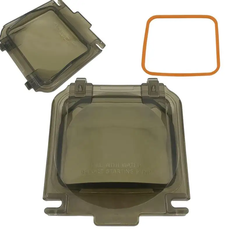 

Strainer Lid For Pool Pump Pool Strainer Lid Portable Pump Cover Replacement Strainer Cover With Gasket For Sand Filter Pump