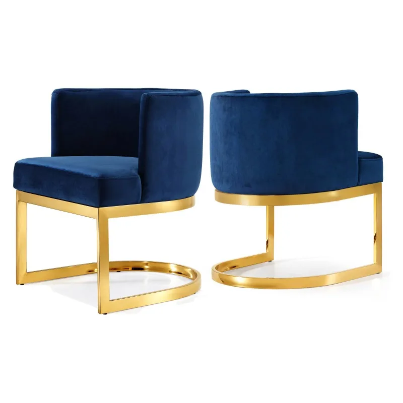 

Meridian Furniture Inc Gianna Velvet Dining Chair