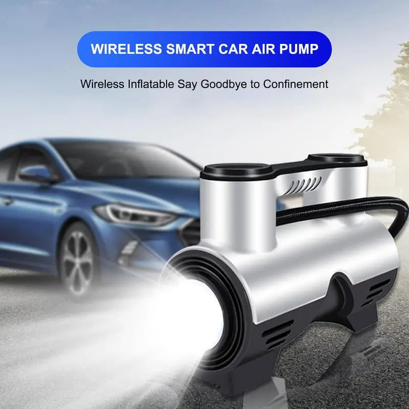Car Pump Protection Led Tire Inflator For Motorcycle High Pressure Industrial Air Compressor Automobiles Gadgets