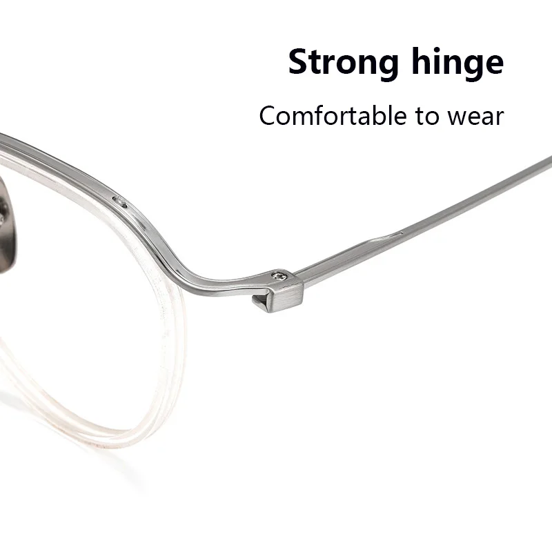 Новинка 2023 титановая ацетатная оправа для очков Мужская оптическая по рецепту