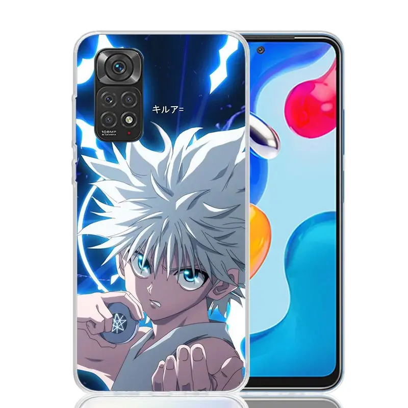 Чехол для телефона Hunter HXH Killua чехол с художественным рисунком Xiaomi Redmi Note 13 12S 12 11S 11E