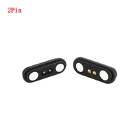 1pair 2345pin 12v 3a ip68 waterproof magnetic pogo pin connector male and female 2 5mm spring loaded dc power socket