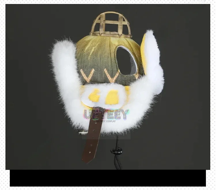 UETEEY Cos Athos Monster Hunter Hat Wilds MHWilds Olivia Palico Косплей Cat Hat MHW Elite Long-haired Palico для домашних животных Кошки (art.: 3920d476ddcb2) - 3920d476ddcb2