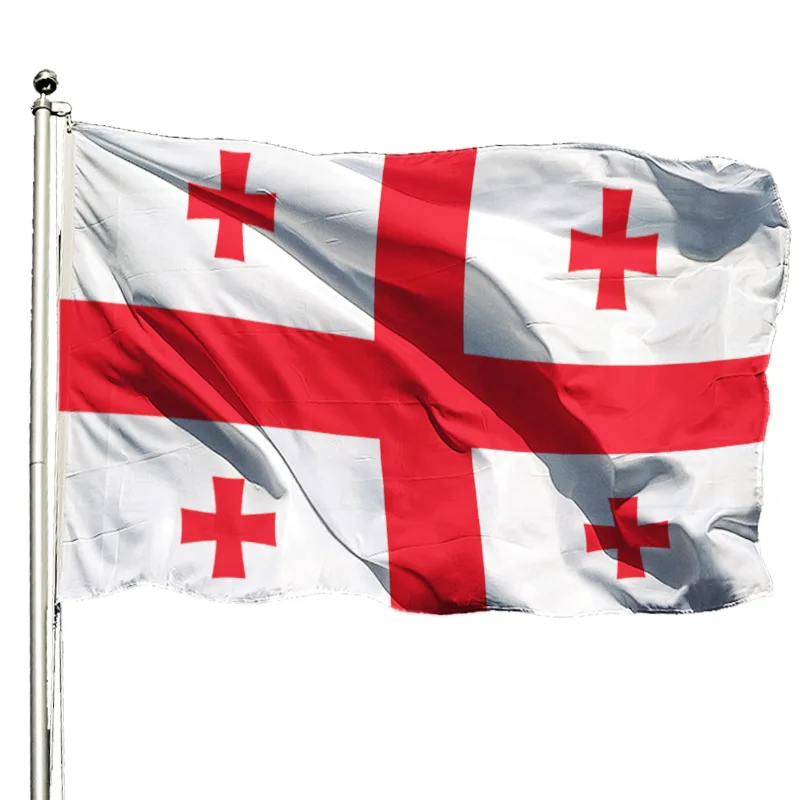 

15 шт., флаг грузийской Республики, 90x150 см