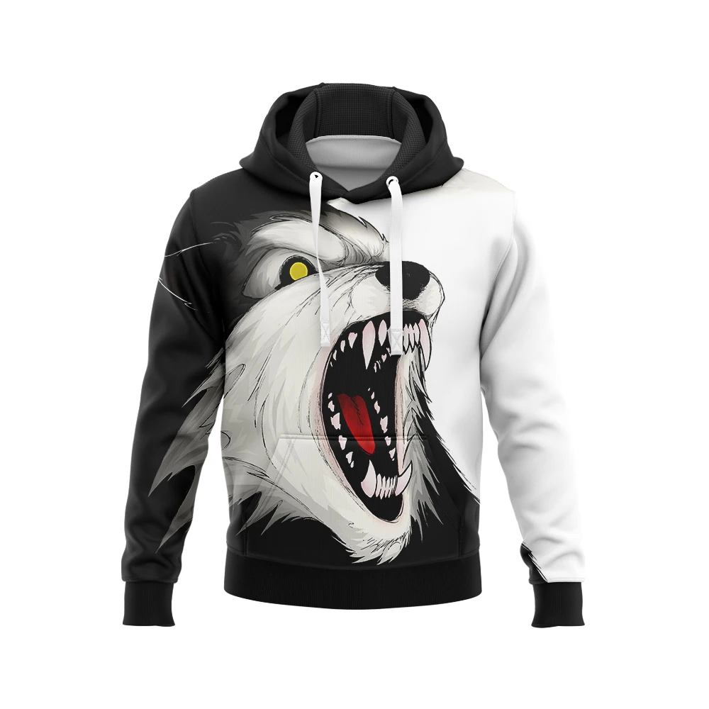 Fashion Wolf Animal 3D Printed Hooded Hoodies Men / Women's Shinning Kids Wolf Design Sweatshirts 3D Harajuku Hood