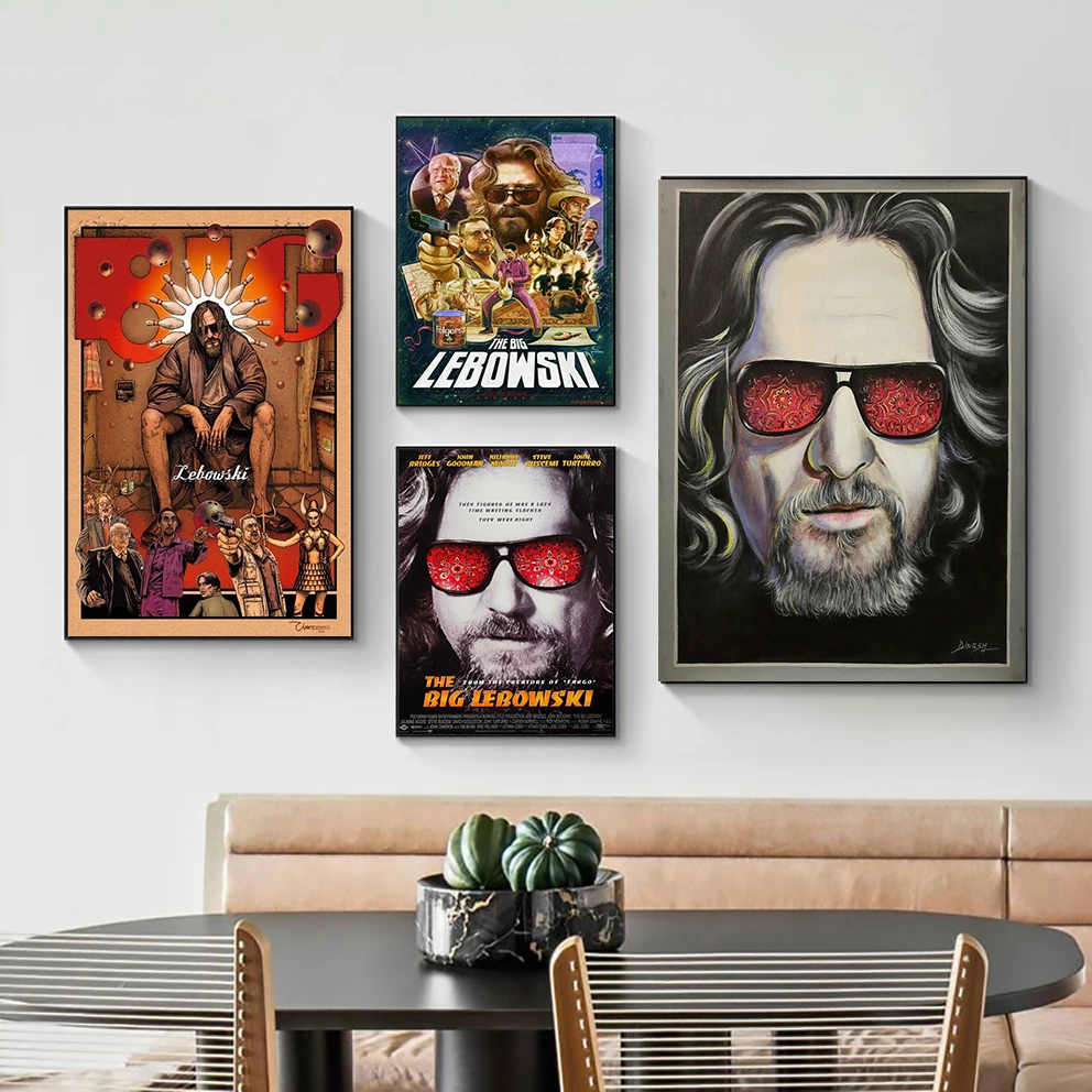 Большие плакат ЛЕБОВСКИ постеры и принты на холсте настенные картины домашний