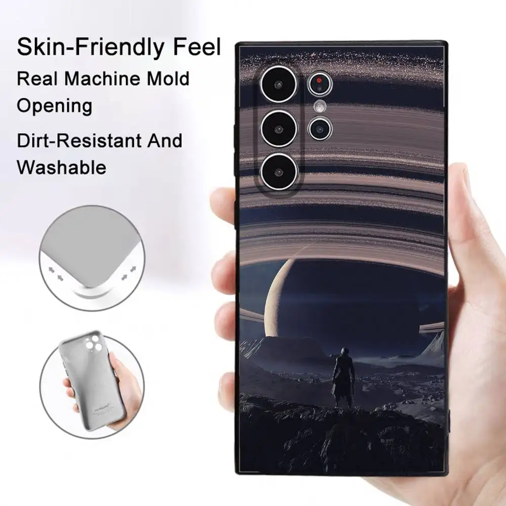 Фото Чехол для телефона Video Game S-Starfield для Samsung Galaxy S25 S24 S22 S23 Ultra S21 S20 Plus 5G, матовый нескользящий мягкий чехол с полным покрытием №1