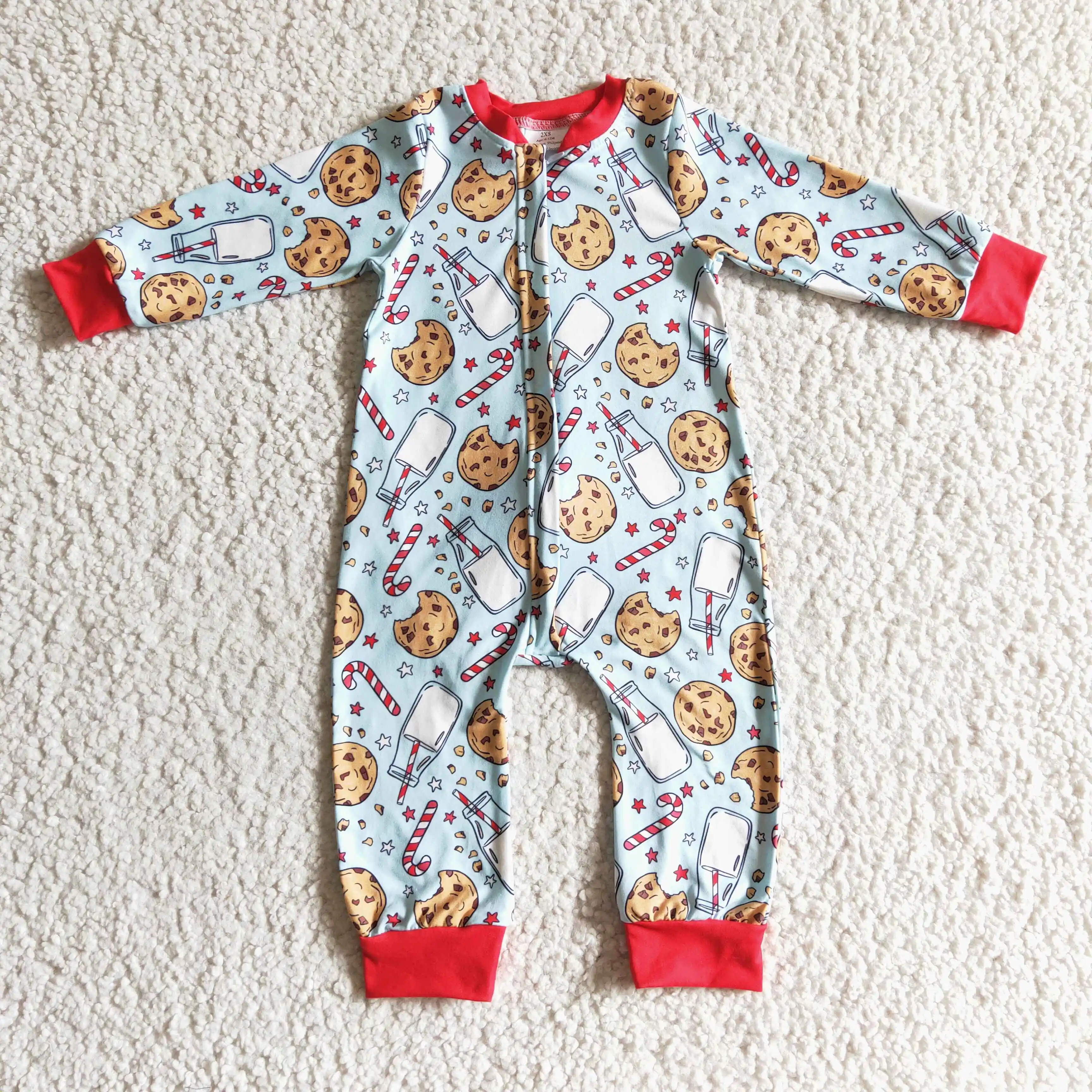 

infant clothes biscuits milk new long sleeve baby girl romper cute newborn romper winter children clothing