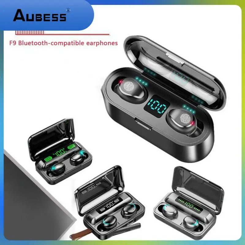 

9d Noise Reduction Headset Low-power Consumption No Delay Sense Wireless Headset Long Range Painless Wearing