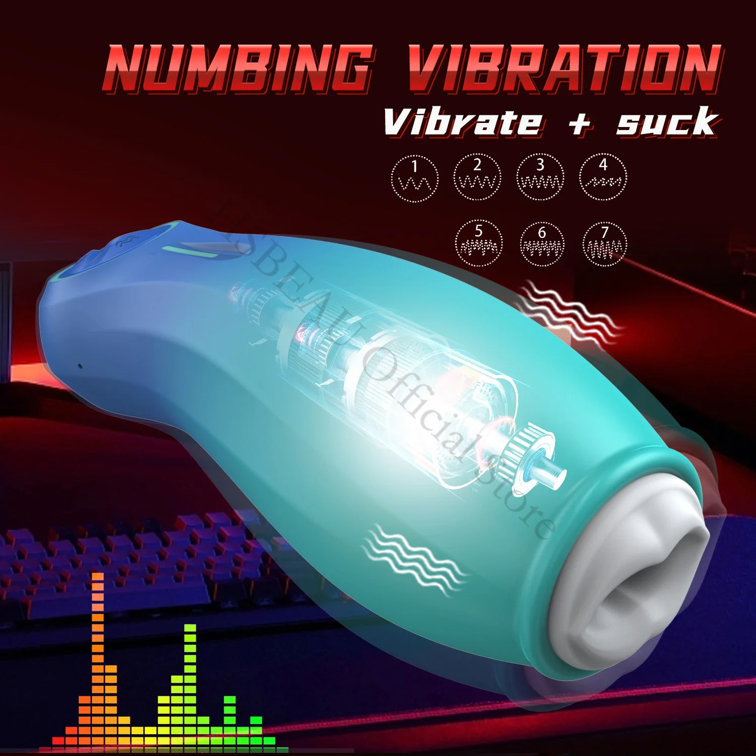 автоматический мужской мастурбатор чашка пенис оральный минет сосущий вибратор