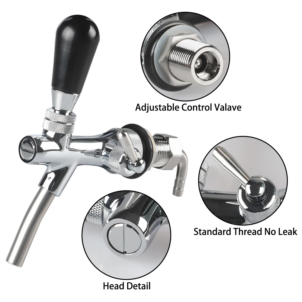 Настраиваемый кран для пива-Марка muдрайвера включает пива регулятор потока