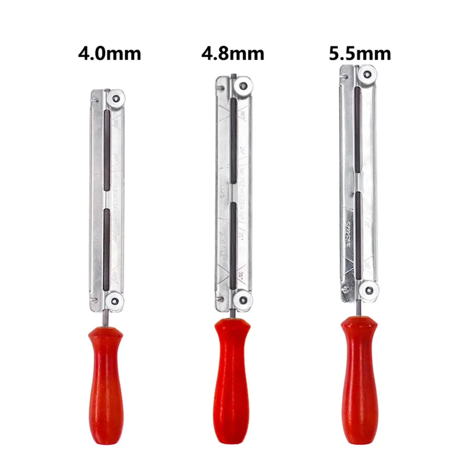 

Professional 4/4.8/5.5mm Sharpening Chain Tool Sharpening Set File for All Makes of