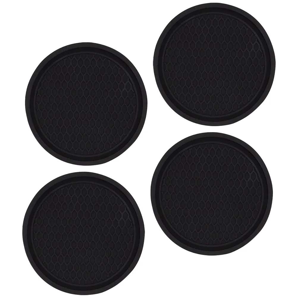 

4 Pcs Cup Coasters Table Cups Coasters Auto Cup Holder Car Cup Mat Cup Holder Coasters Vehicle Cup Coaster Coffee Table Coasters