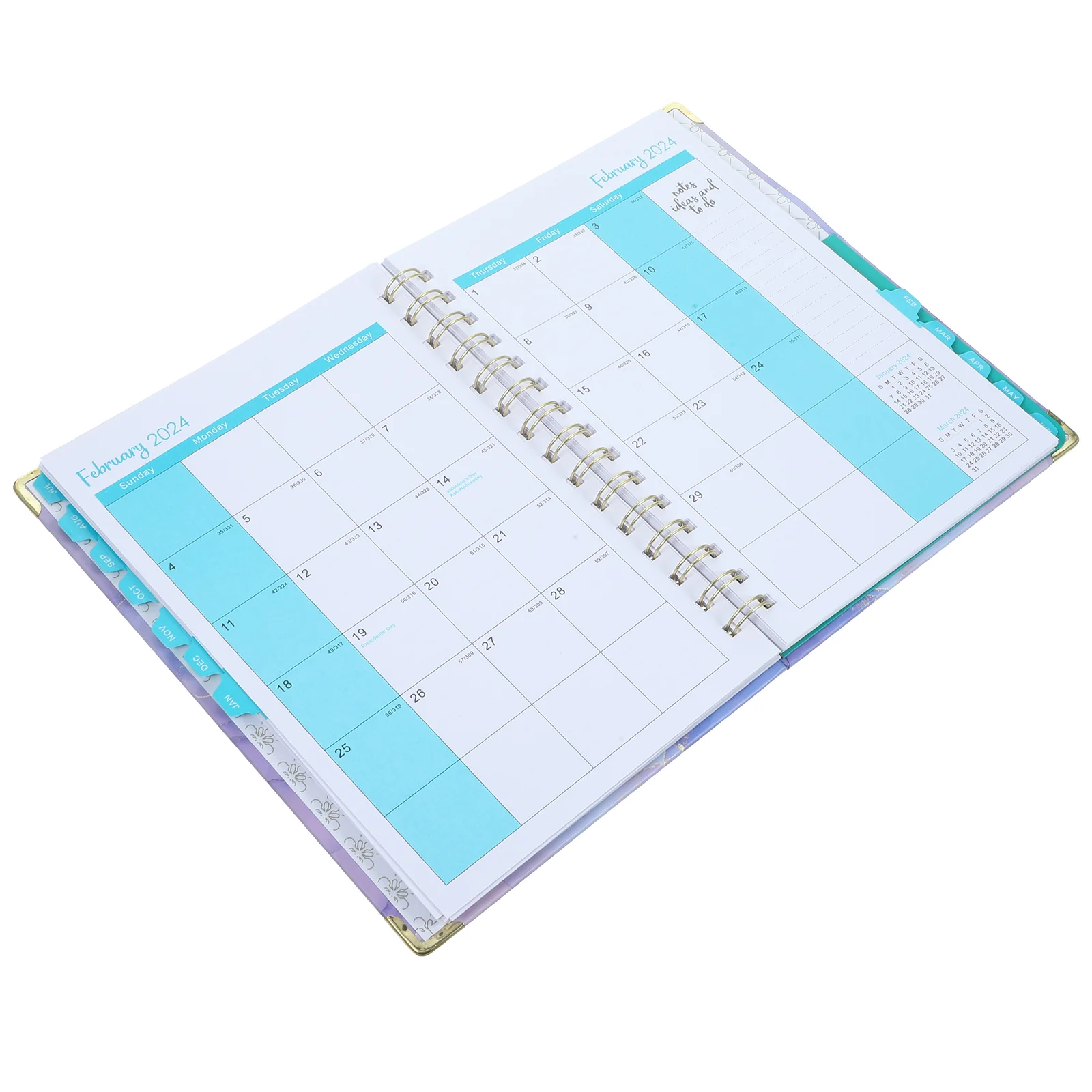 

Binder Academic Planner Time Management Notepad Office Writing Notebook Teacher