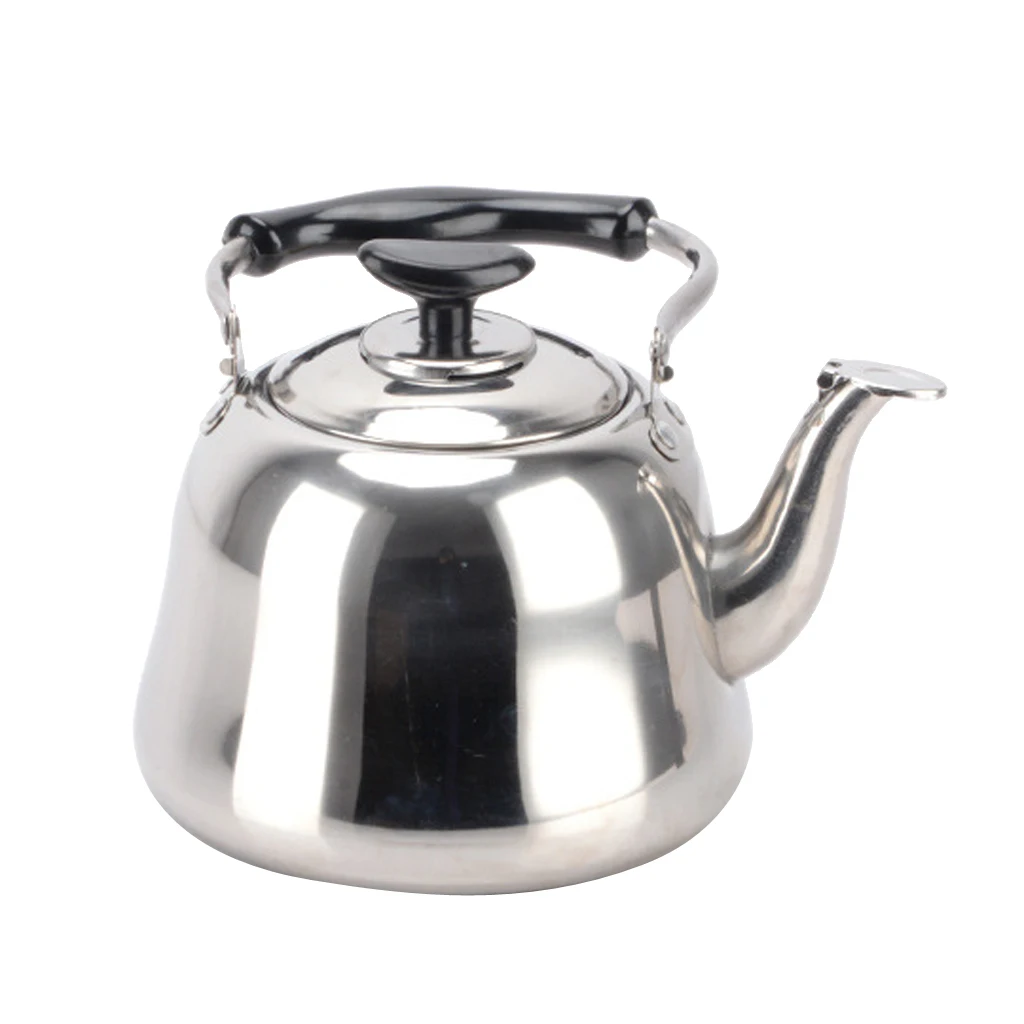 

Stainless Steel Whistling Kettle Teakettle Fast Boil Teapot with Infuser for home kitchen cafe restaurant camping 1L 2L 3L