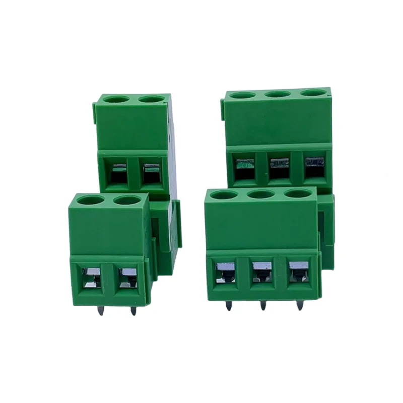 1000 шт./лот DG/KF/127-5 0 127hl-a-5. 0/5 08 мм винтовой клеммный блок PCB 2P 3P медный штифт 300 В/10 А