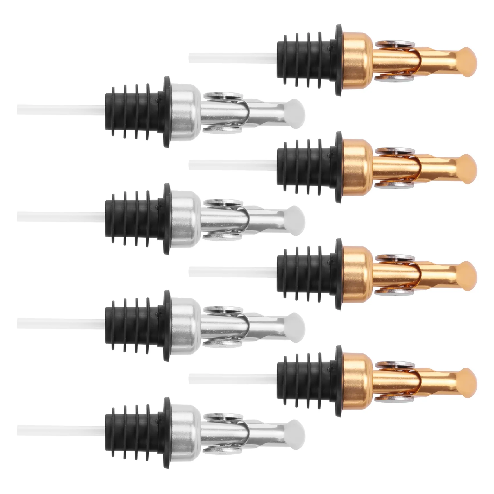 

8 шт., утяжеленная бутылка для ликера из нержавеющей стали