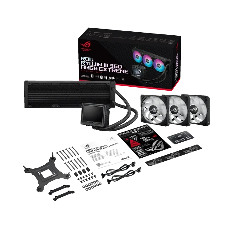 Новый ROG Ryujin III 360 ARGB Extreme LGA1851 готовый для Ultra 9/7/5 285K 265K AIO кулер процессора жидкий