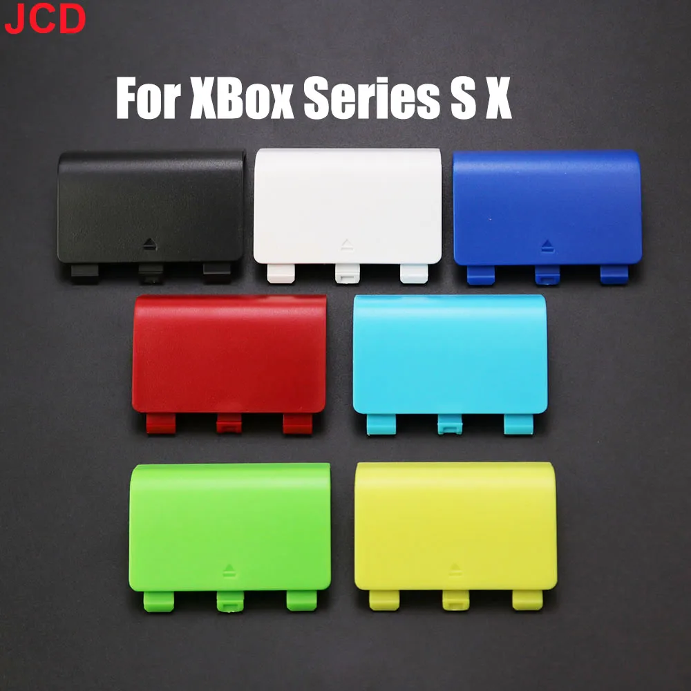

JCD 1pcs Plastic Replacement Battery Back Cover Lid Door Shell for XBox Series S X Controller Housing Door Cover