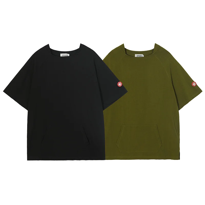 

2022ss Cavempt T Shirt Men Women 1:1 High-Quality Vintage Solid CAV EMPT C.E Top Tees Short Sleeve Tshirts