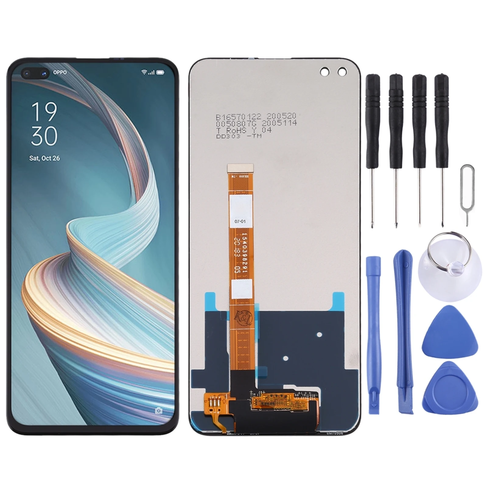 

ЖК-экран и дигитайзер в сборе для OPPO Reno4 Z 5G CPH2065