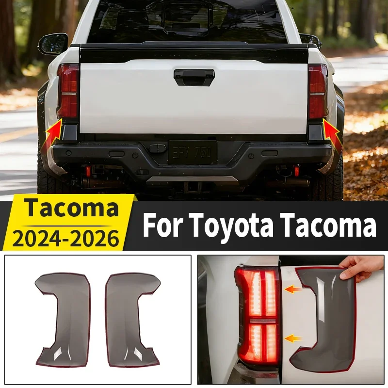 Фото Декоративные элементы для задней двери Toyota Tacoma 2024-2026: затемненные накладки, внешний тюнинг, улучшенные аксессуары №2