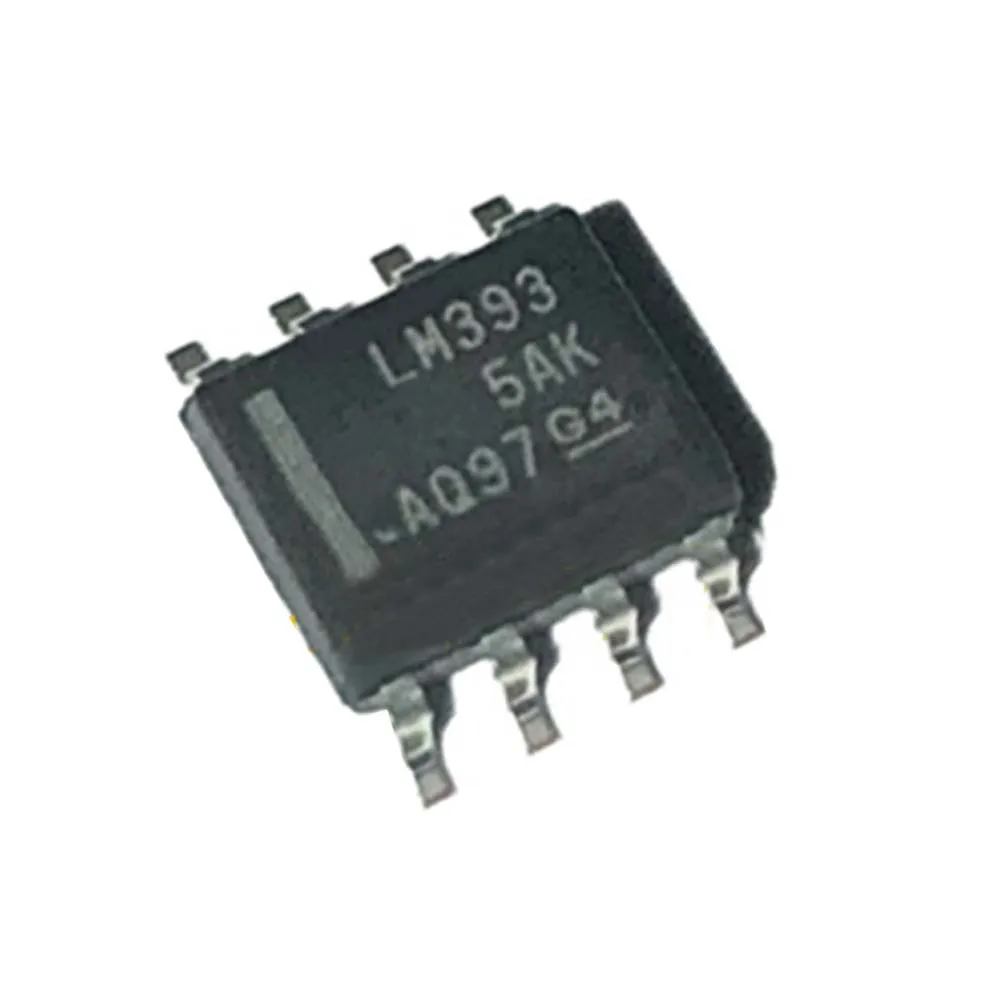 

20pcs/lot LM393DR LM393 SOP-8 LM393DT LM393DR2G SMD New original In Stock