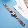 Brown Interchangeable 009 Real Genuine Leather Bangle Fit 12mm 18mm Snap Button Bracelet Charm Jewelry For Women Men Gift 6