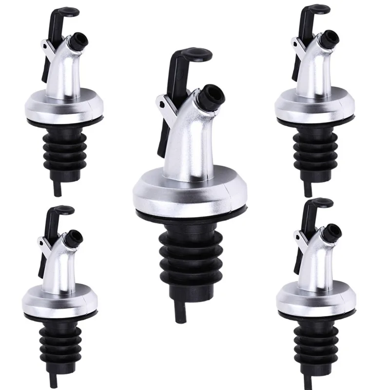 

1pc Olive Oil Sprayer Vinegar Bottles Can ABS Lock Plug Seal Leak-proof Food Grade Plastic Nozzle Sprayer Liquor Dispenser